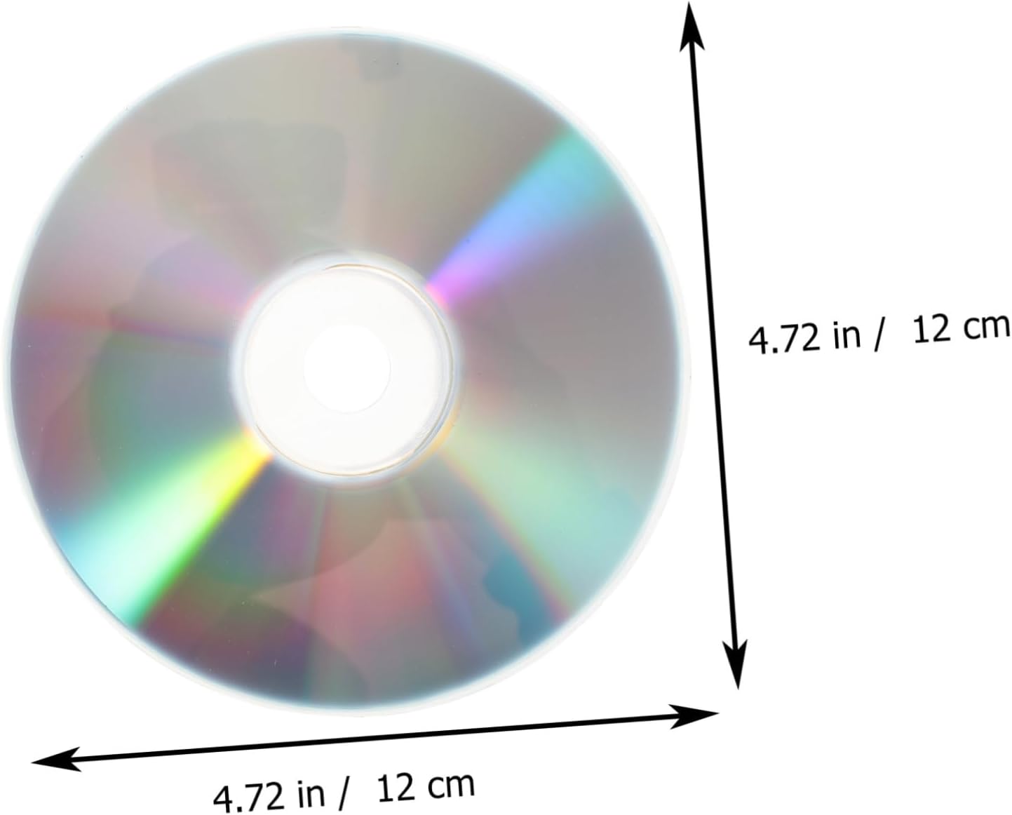50pcs Blank Cd Discs Decorative DIY Cd Discs Craft Material for Home Decor