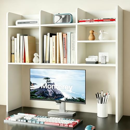 ChooChoo 7-Shelf Dorm Desk Hutch