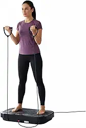 Plataforma Vibratória Slim Vib100 Suporta 150kg Com controle Liftness Dafoca