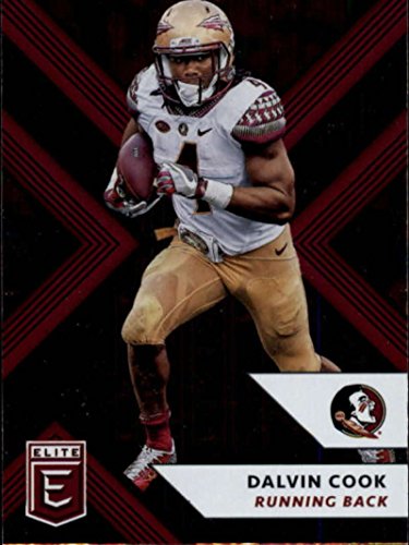 2018 Panini Elite Draft Picks 25 Dalvin Cook Florida State Seminoles Football Card