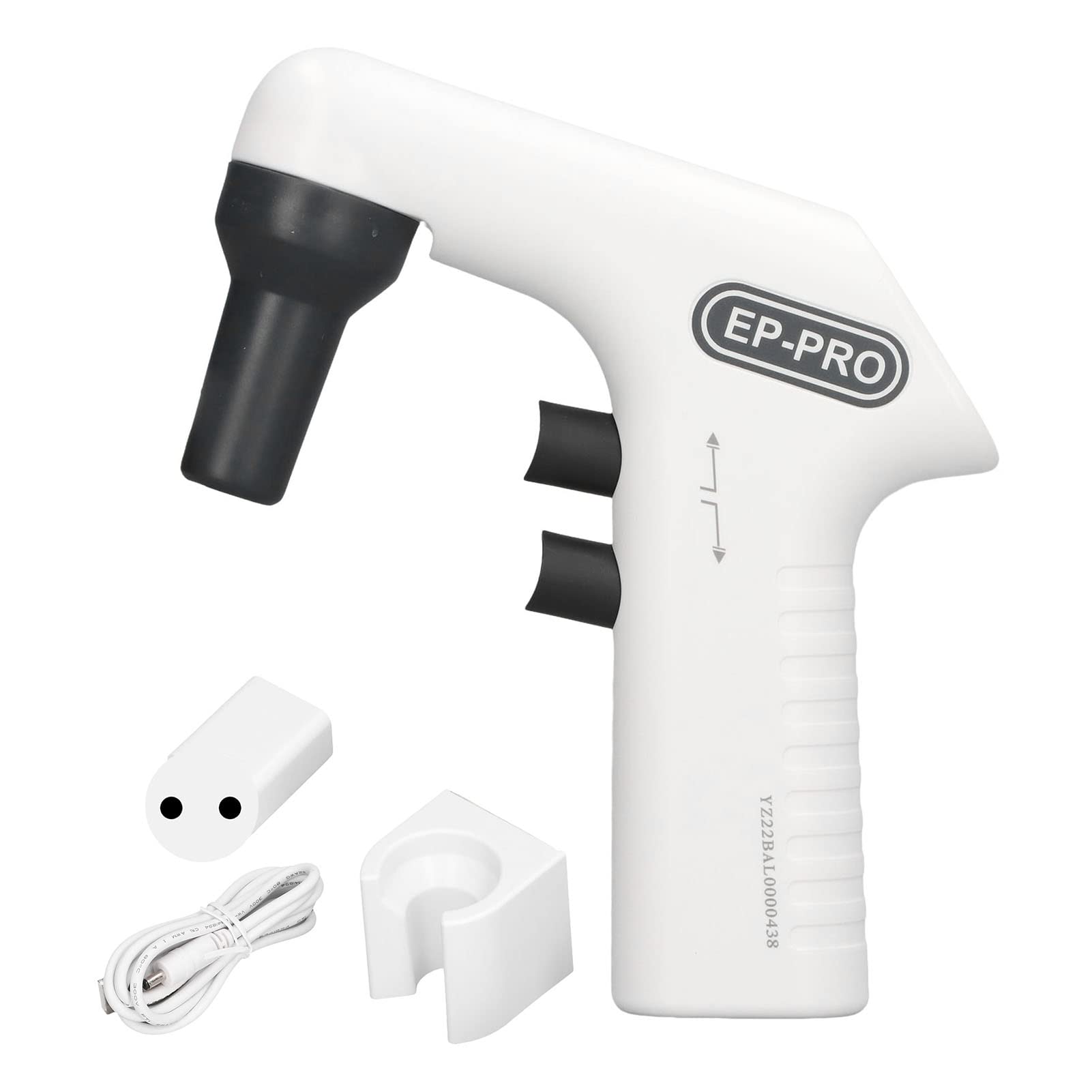 Contrôleur de Pipette électrique, Remplisseur de Pipette motorisé avec 6 Vitesses Réglables, 2 Systèmes de Drainage, écran LCD pour Laboratoire Chimique de Biologie, 0,1-100 Ml
