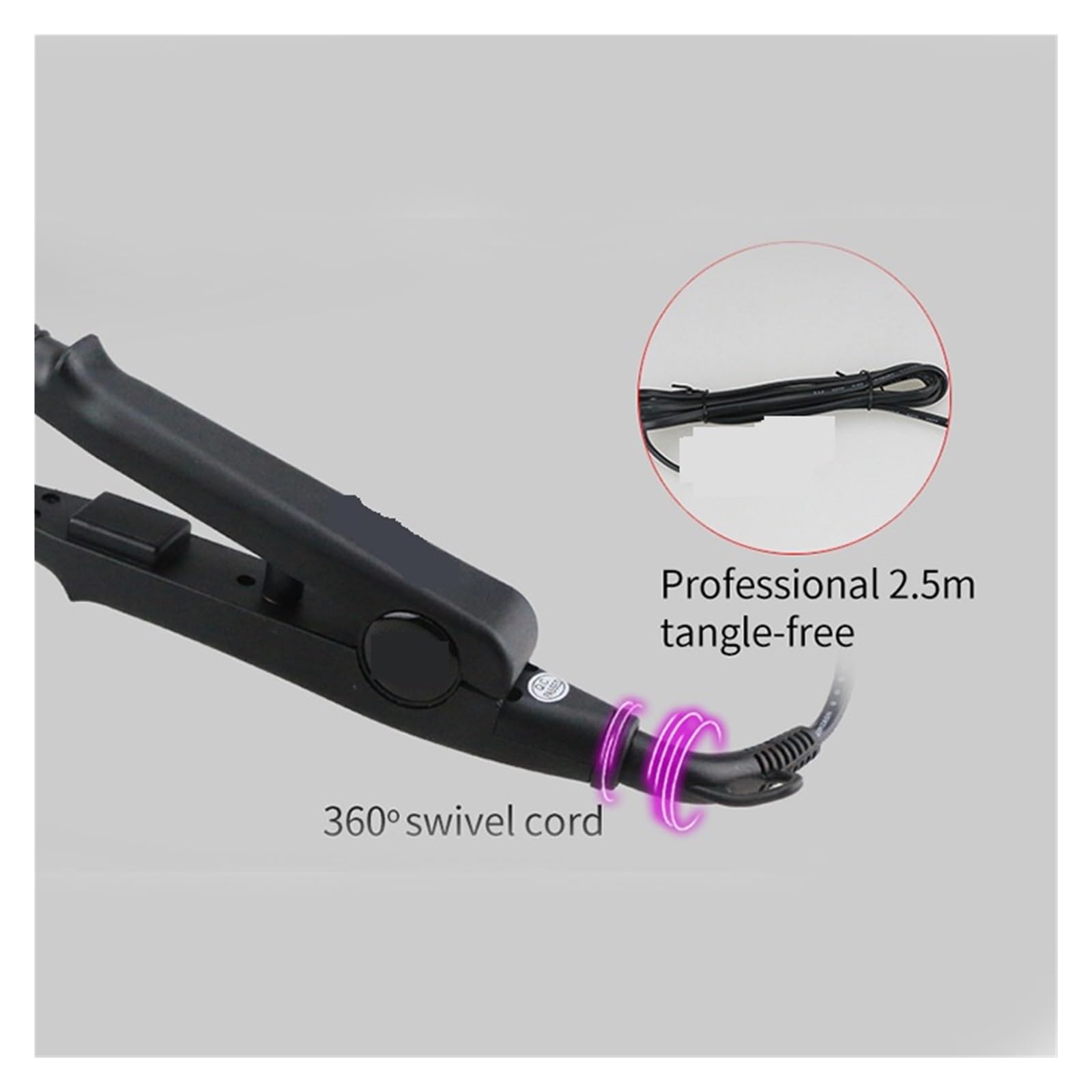 Ferro per extension per capelli 1Pc A/B/C Punta Professionale Estensione Dei Capelli Fusione Del Ferro Connettore Termico Bacchetta Strumento Di Fusione Del Ferro Strumenti For L'estensione Dei Capell