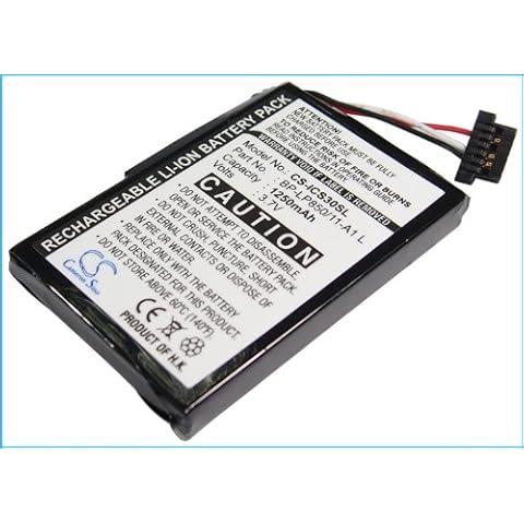 Battery for Navman S30. S50, 3.7V, 1250mAh, Li-ion Cover
