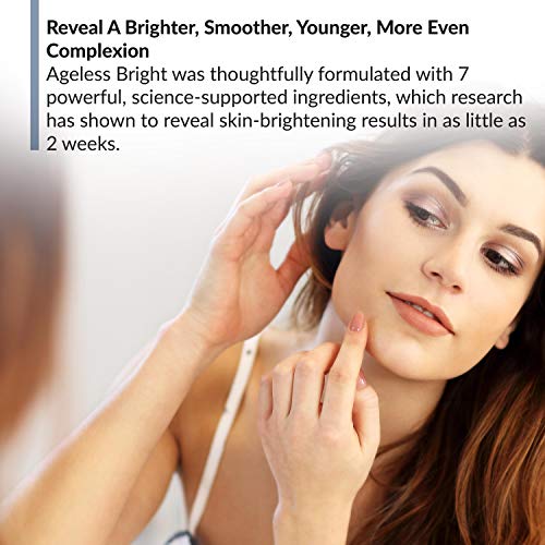 Biotrust Ageless Bright Skin Brightening Serum, Helps Reduce The Appearance Of Dark Spots For Smoother, Younger, More Even Look To Reveal A Brighter Complexion Naturally, 1 Fl. Oz. #TOP4