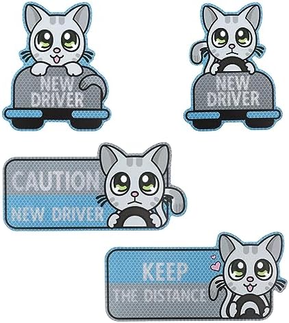 Zone Tech 3x Student Driver Magnets Reflective Car ... - Shein