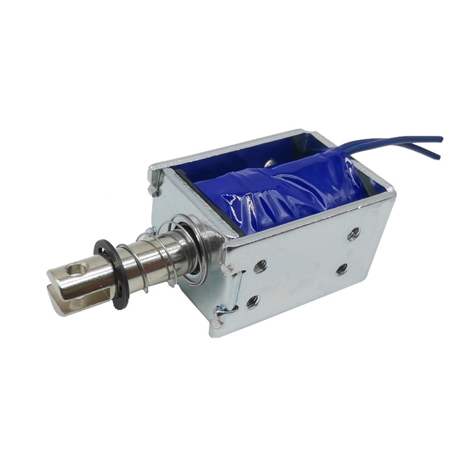 Solénoïde à cadre ouvert 12V avec axe push pull robuste et course longue