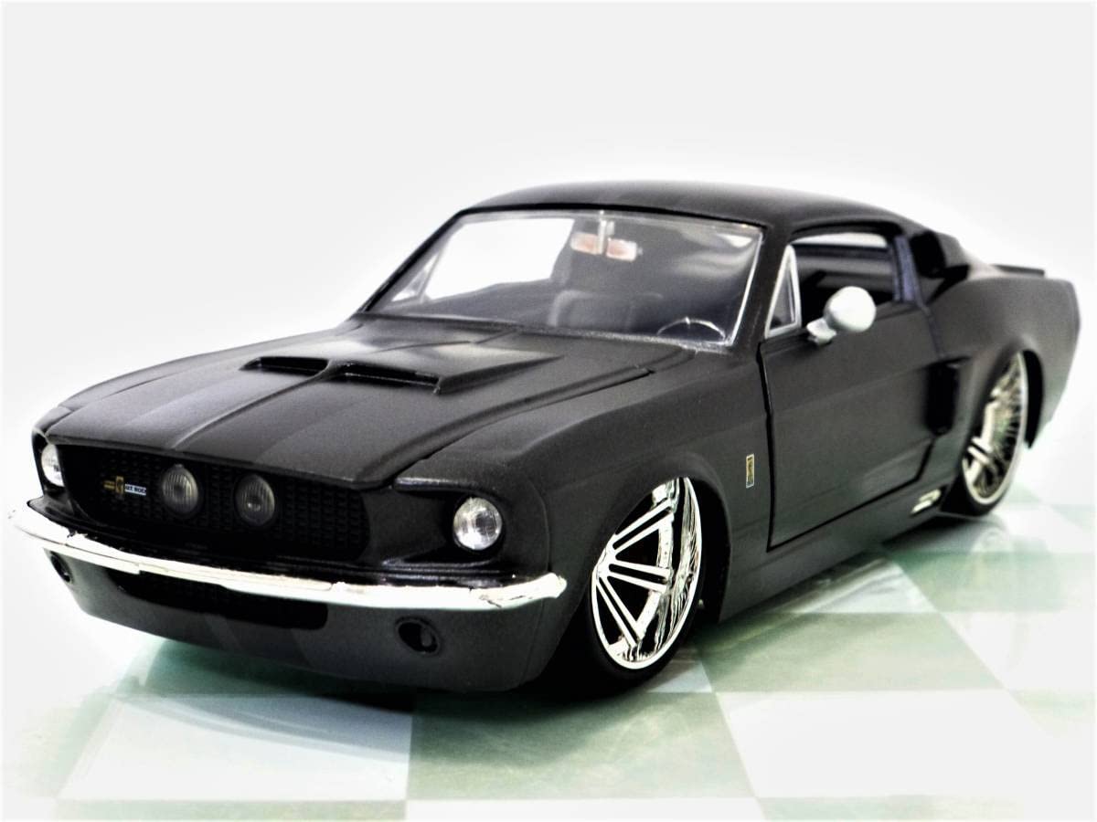 シェルビーGT500エレノア 1/18 と シェルビーGT-500 1/24 Amazon.co.jp: JADA TOYS 1/24 1967 SHELBY GT500 MATTE BLACK GT-500