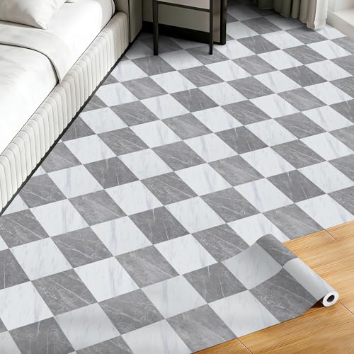 Rouleau sol vinyle autocollant pour relooker la salle de bains - 6