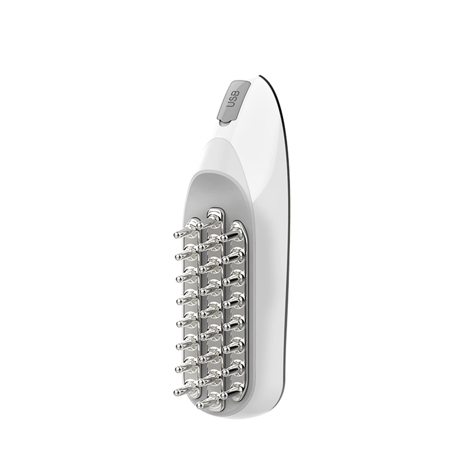 DieffematicSZ Grzebień Massage Instrument Micro Current Hair Care Comb Hair Care Comb Red Light Scalp Massage Electric Comb