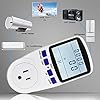 RioRand Plug Power Meter Socket Energy Watt Voltage Amps Meter with Backlight Reduce Your Energy Costs #4