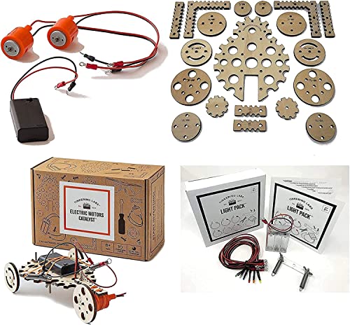 Tinkering Labs Complete STEM Kit Collection Bundle | Science and Engineering Bundle for Kids 8-12. Educational Gift That Builds Electronics Knowledge and Skills