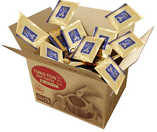 ドリップコーヒー とことんこだわり濃いめブレンド 100袋( TOKO-TON こだわり濃いめブレンド )ドリップバッグ 珈琲