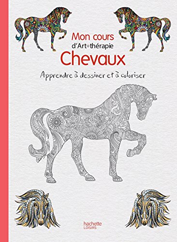 Télécharger Chevaux: Apprendre à dessiner et à colorier ! livre En ligne