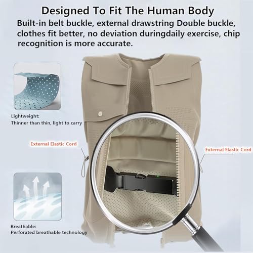 Chaleco de airbag anticaídas para ancianos, disparo de 0,01 segundos, protección de 270°, equipo de seguridad para prevención de caídas