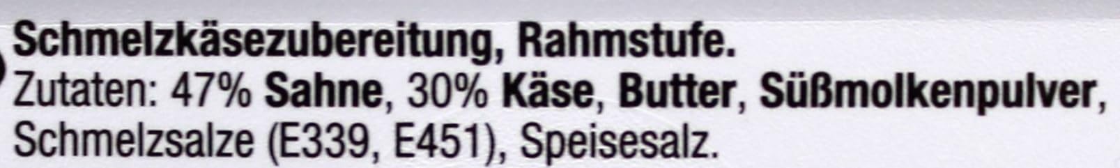 Milkana Sahne Schmelzkäse, 8er Pack (8 x 190g)