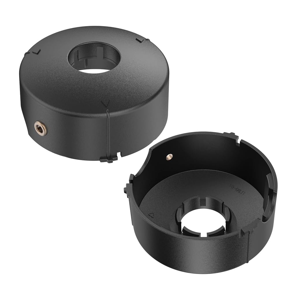 Paquete de 2 cubiertas de repuesto para carrete de recortadora, F016L71088 compatible con desbrozadora Bosch ART 23 COMBITRIM, ART 26 COMBITRIM, ART 30COMBITRIM, ART 23/26 EASYTRIM