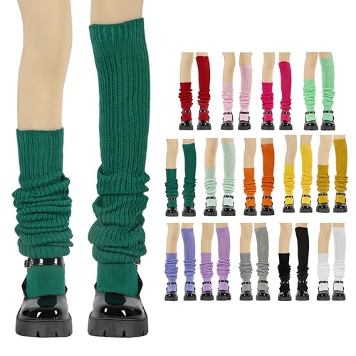 Long colorful socks stacked socks slouch socks keep warm2