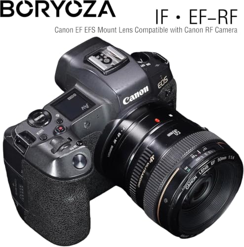 Adaptador EF a RF compatible con Canon RF y lentes EF-S Chipped 5