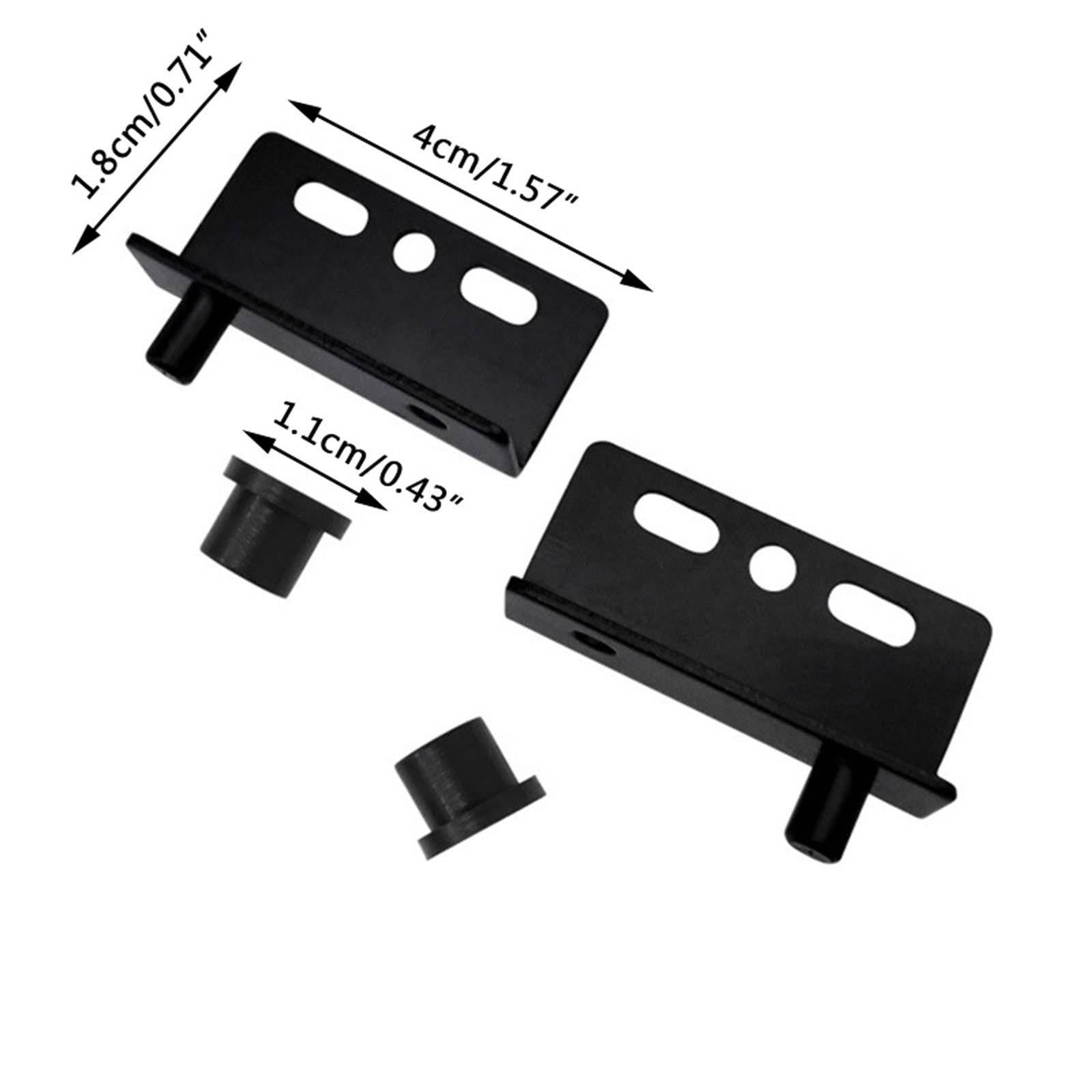 Cerniere a bilico Cerniere a Scomparsa Cerniere Invisibili per mobili per Porte in Legno/Mobili per mobili/Cassetti ect Cerniere per Porte Cerniere Staffa Dura