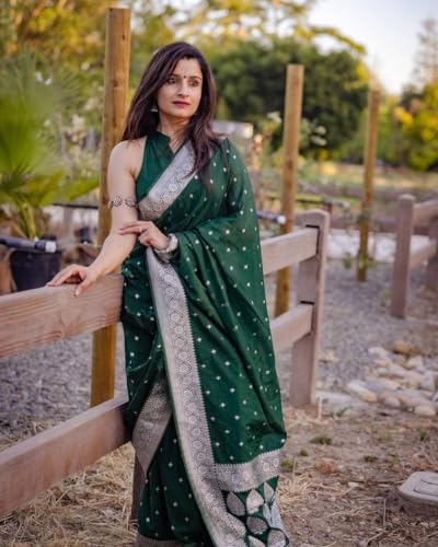 Image of Avantika Fashion Women's Kanjivaram Soft Silk Banarasi Sarees With Blouse Piece