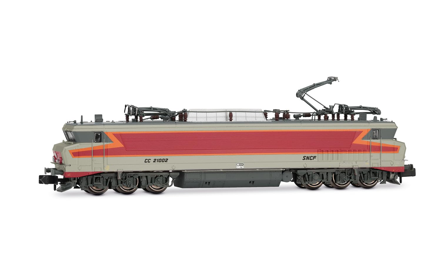 ARNOLD HN2648 SNCF, electric two-system locomotive CC 21002, beton grey, old logo, ep. IV-V Locomotive - Diesel