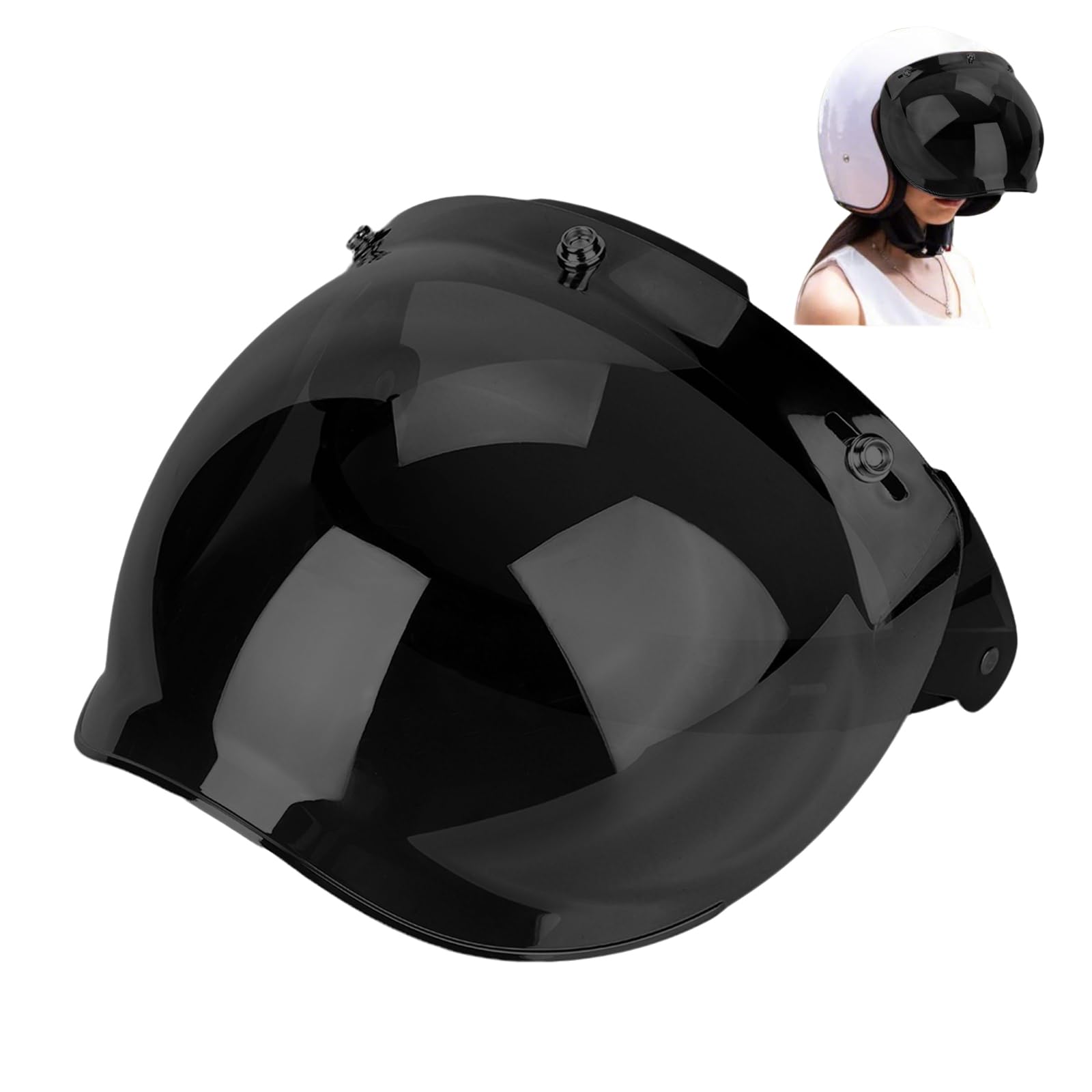 Amazon.co.jp: ヘルメット シールド バブルシールド ヘルメット