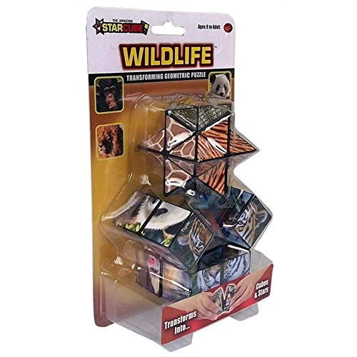 StarCube Wildlife 2 Piece Puzzle Cube