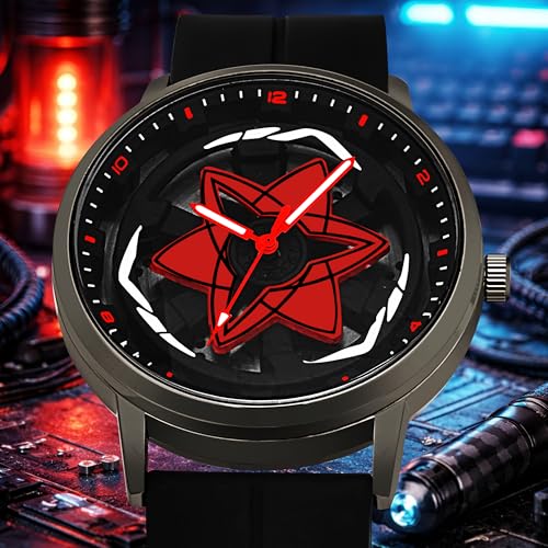 Buy GOLDENIZE FASHION Men Analogue Rotating Stylish Wrist Wheel - Image 6