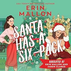 Santa Has a Six-Pack Audiolibro Por Erin Mallon arte de portada