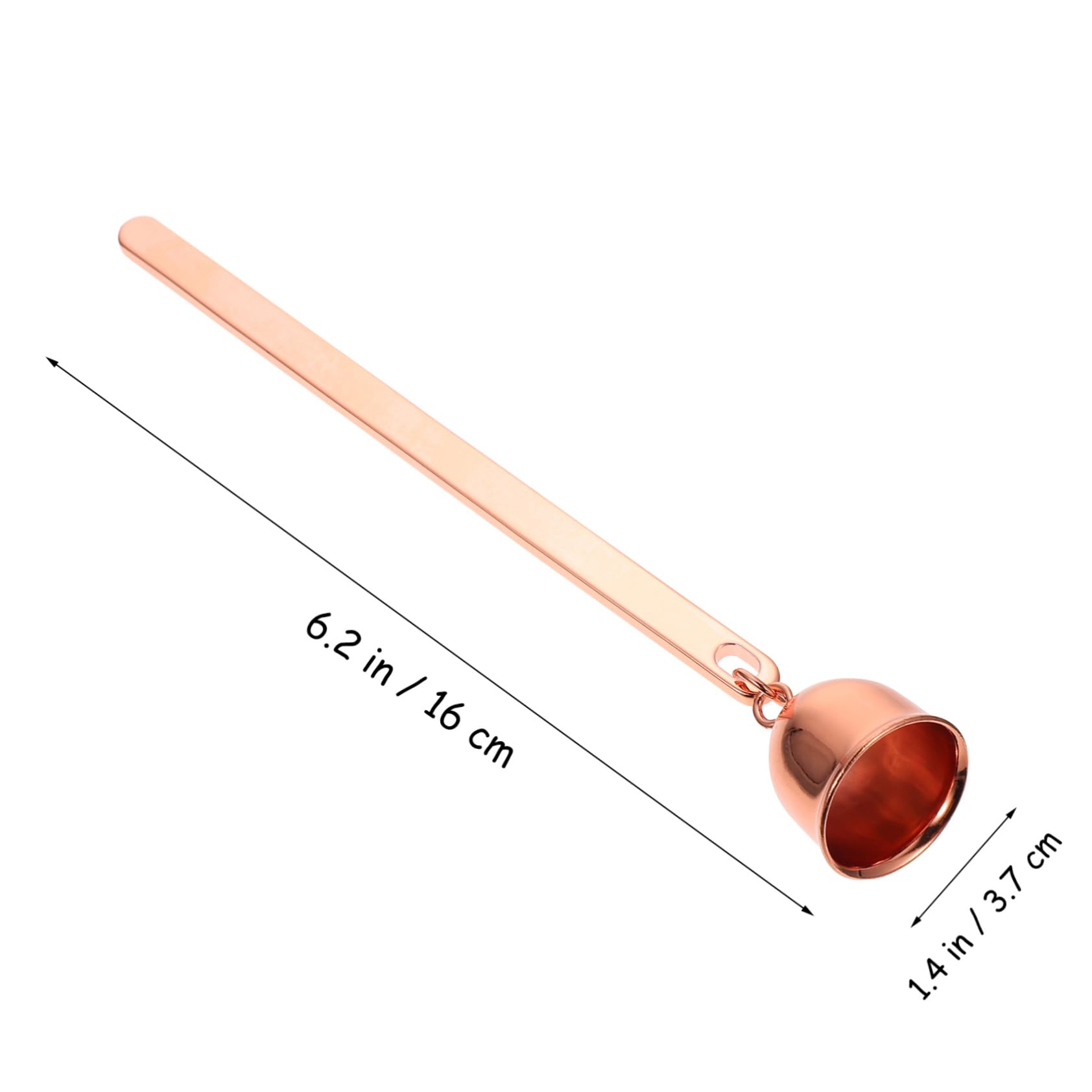 IMIKEYA 3stücke Edelstahl Kerzenauslöscher Mit Langem Griff Vintage Design Für Hochzeiten Partys Und Zuhause Zum Sicheren Löschen Von Kerzenflammen Langlebig Und Stilvoll Roségold