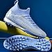 Imagen de Donbest Botas de Fútbol Niño Zapatos de Fútbol Altos para Césped Artificial Natural e Indoor Zapatillas de Fútbol con Tacos Antideslizantes
