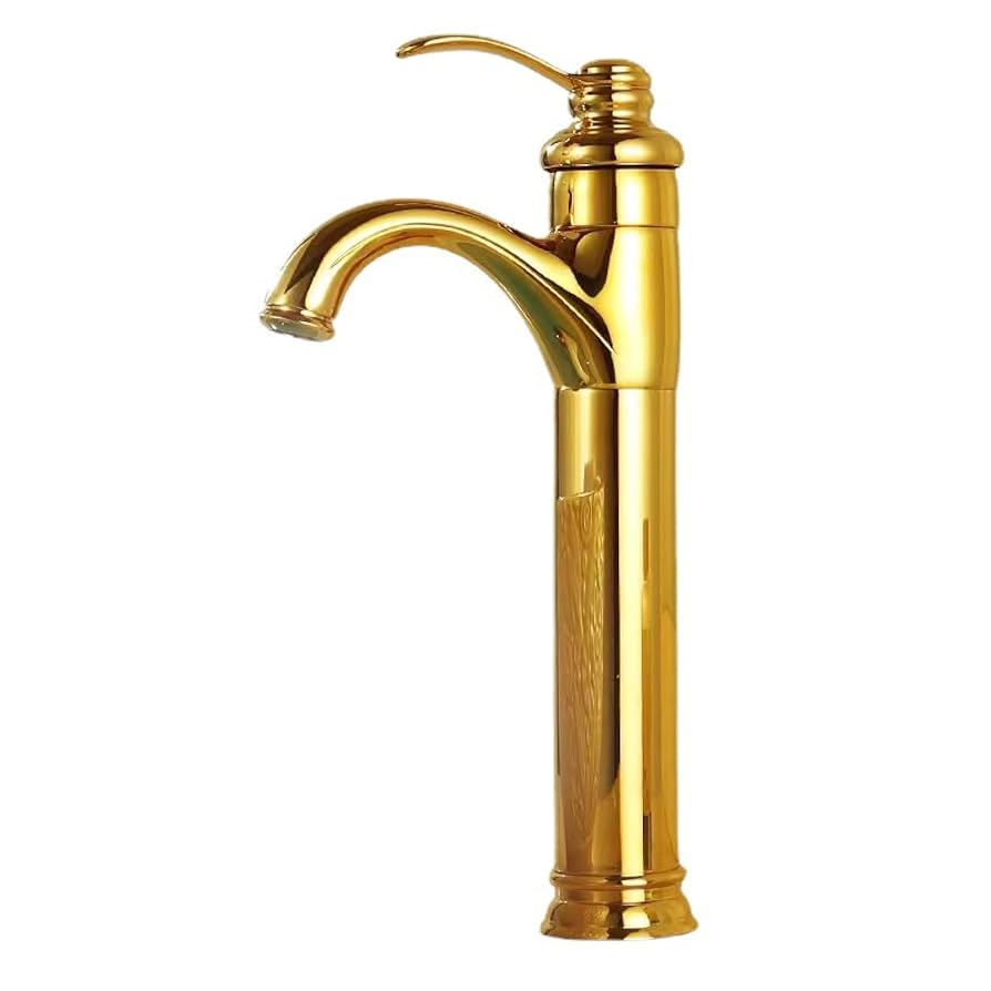Gold tochi 1 へっど ZYCDP Retro Bathroom Faucet 1 Hole Single Handle Bathroom