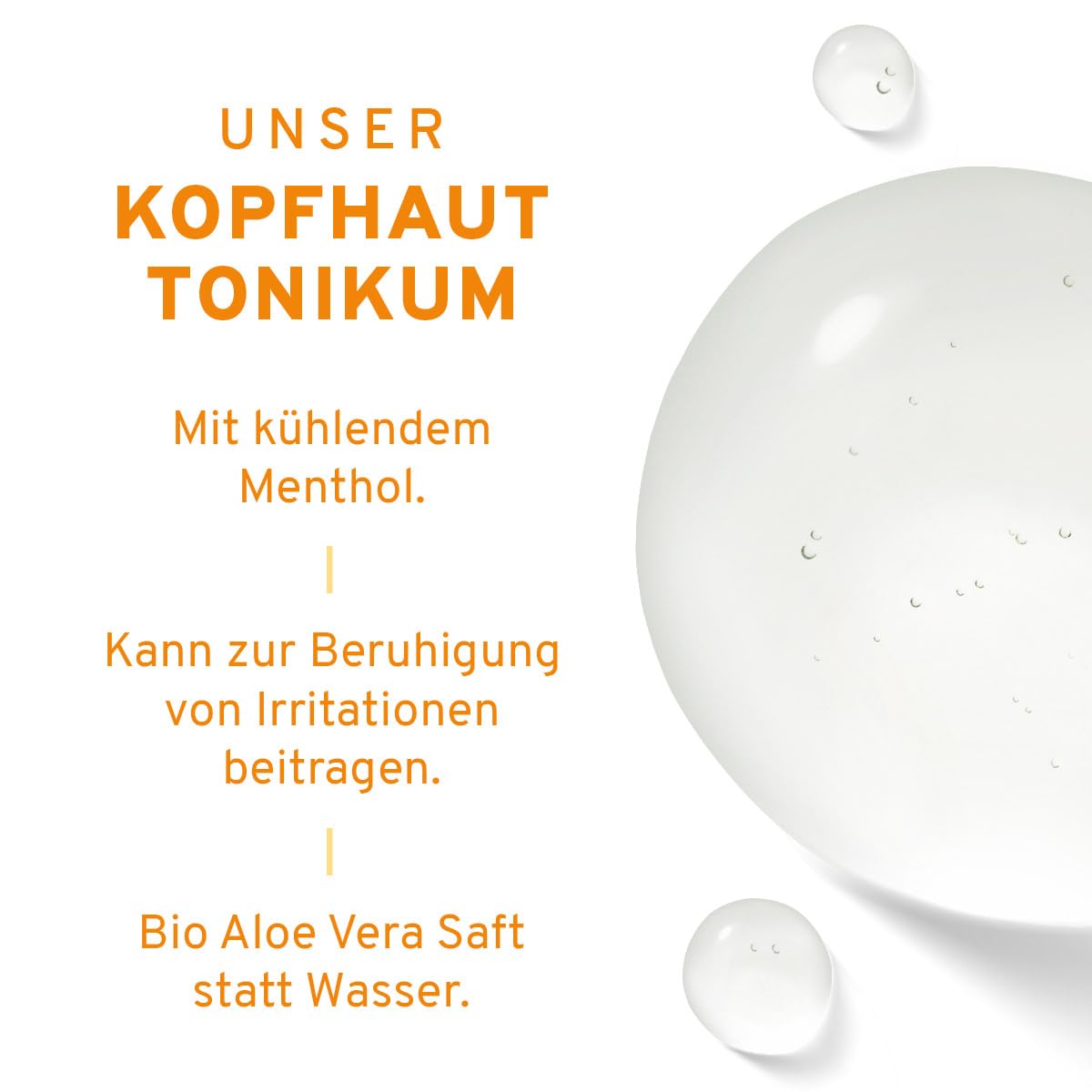 InnoNature Kopfhaut Tonikum für sanfte Pflege bei irritierter, trockener und schuppiger Kopfhaut | 100ml