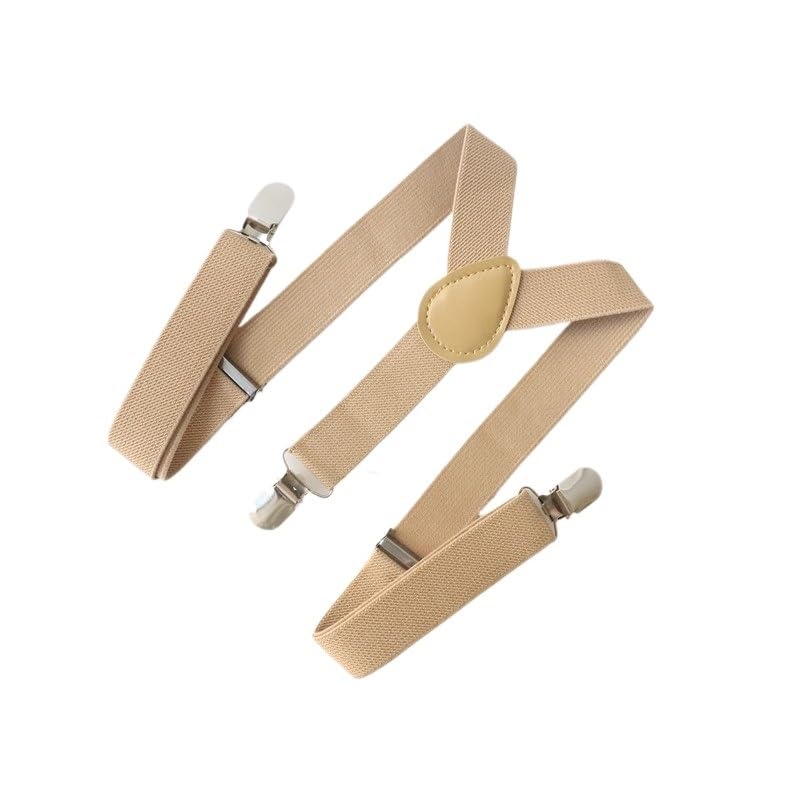 Bretelles invisibles for hommes, très résistantes, à porter sous un vêtement bretelles en Y, 3,8 cm, avec boucles pression Pour Pantalon
