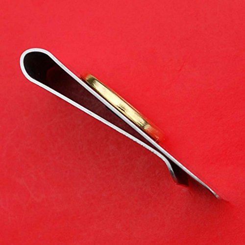 US 2012 Lincoln Small Cent BU Uncirculated Penny Coin Stainless Steel Gold Silver Two Tone Money Clip NEW - Lucky Penny3