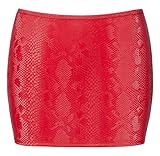 Cottelli PARTY Damen Minirock, Rot, M