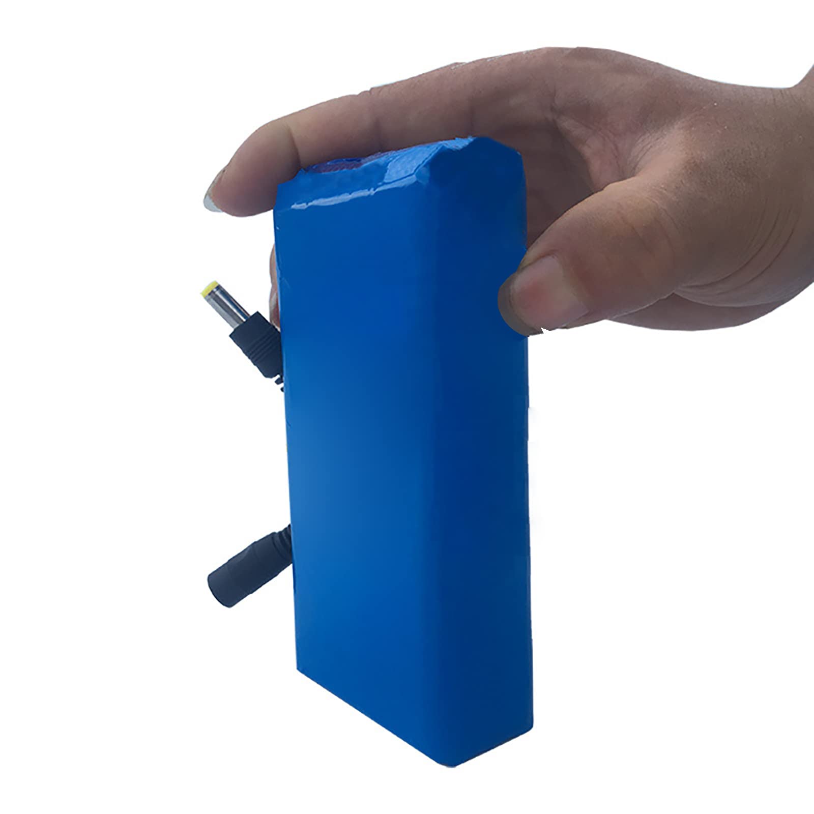 Batería de Litio, batería de polímero de 12 V, 3 Ah, 4 Ah, 5 Ah, 6 Ah, 7 Ah, 9 Ah, 12 Ah, batería de polímero de Litio Recargable portátil con Cargador, Enchufe DC5.5 * 2.1 y Panta