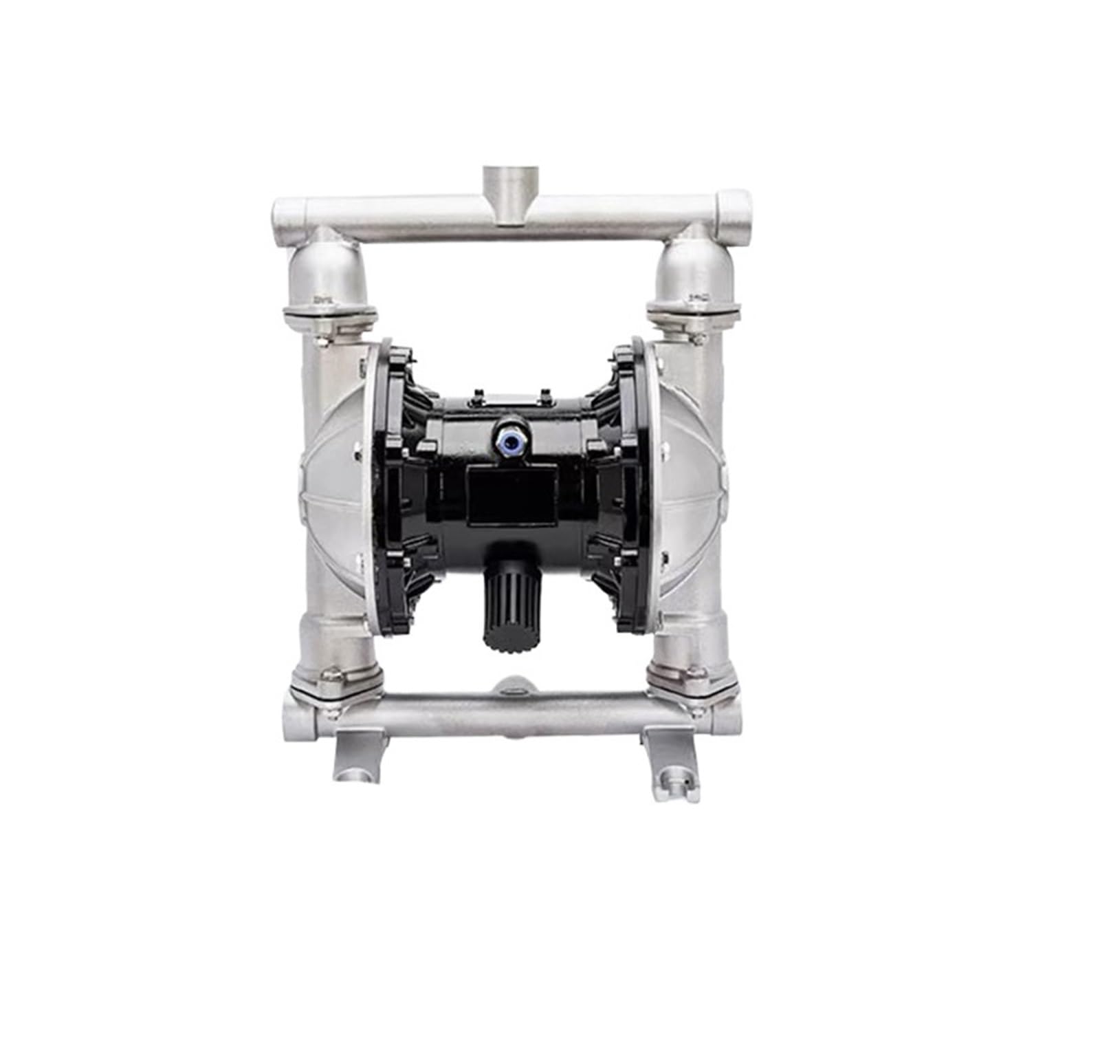 CUDTAPI QBY15 Pneumatic Diaphragm Pump Industrial Chemical Sewage Treatment Self Suction Vacuum Feed(Rubber,Stainless Steel 304)