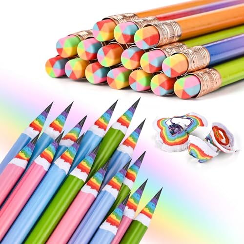 Juego de 16 lápices de grafito Goldge con goma