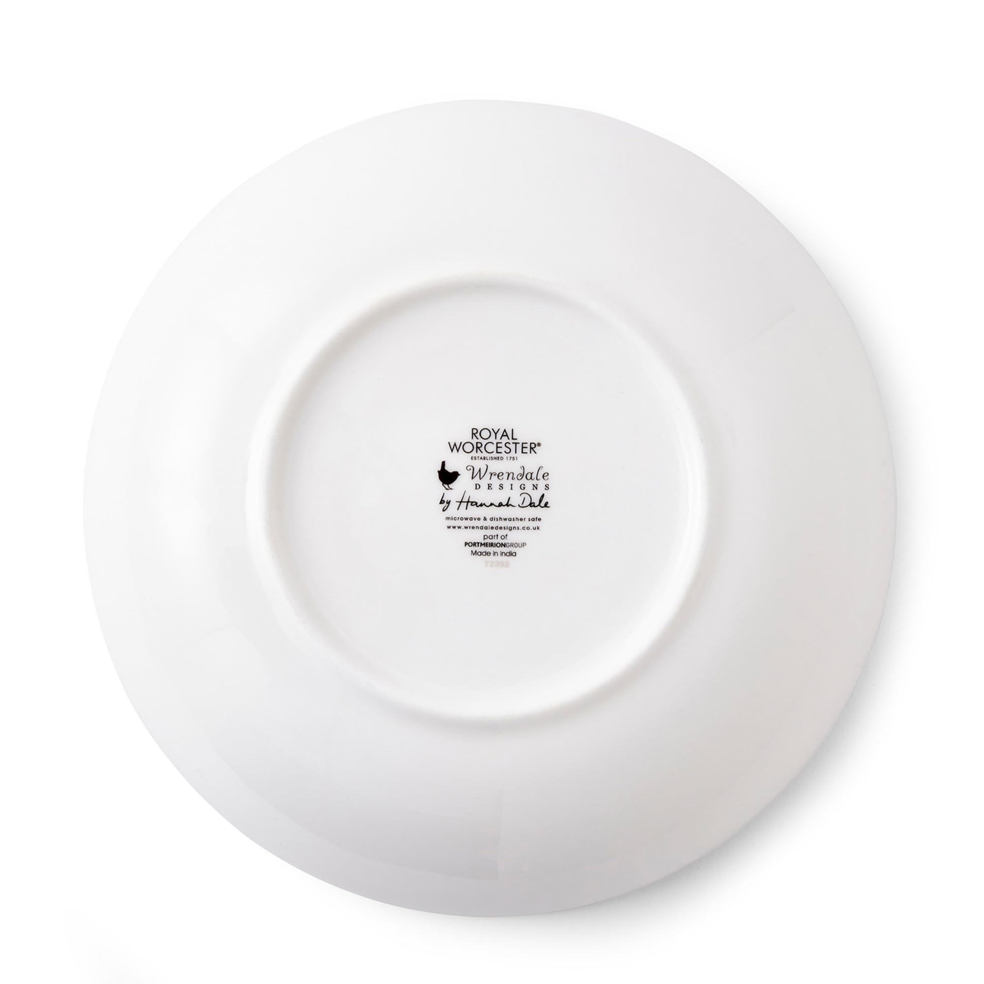 Wrendale Designs Royal Worcester 22 centimeter keramische pastakom egel dassenvos en uil set van 4