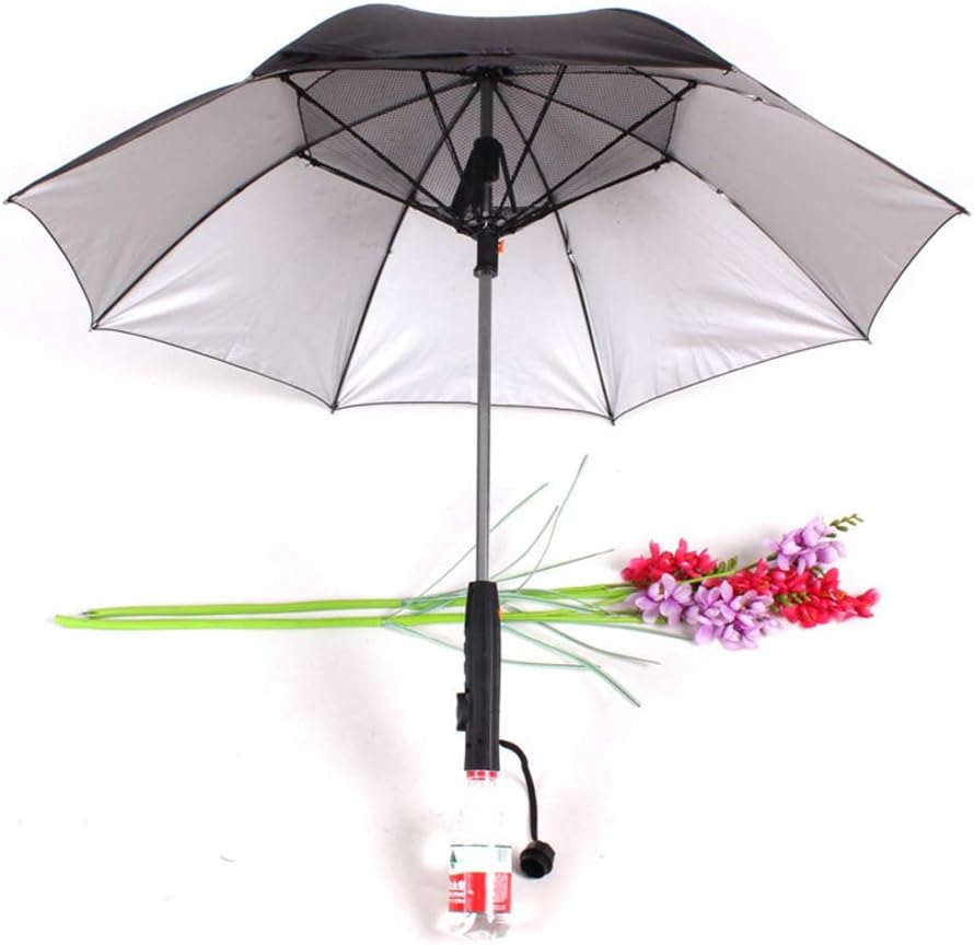 GOWOW TIKTOK Water Spray Fan Umbrella with Fan with Spray