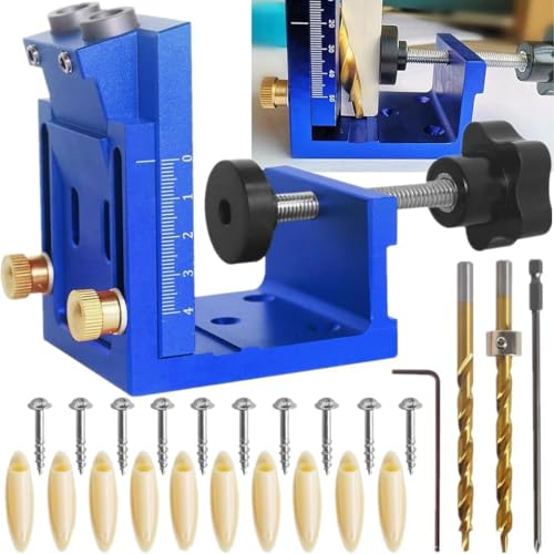 Gabarit de trou de poche pour corriger les assemblages de bois mal alignés - 2