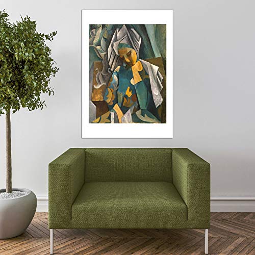 Impression d'art Reine Isabeau par Picasso - Cadre mat medium - 7