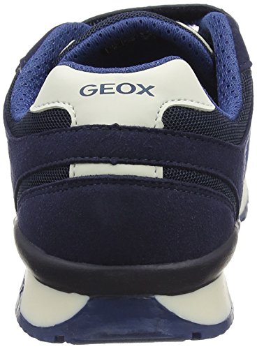 Geox J Pavel A, Scarpe da Ginnastica Basse, Blu