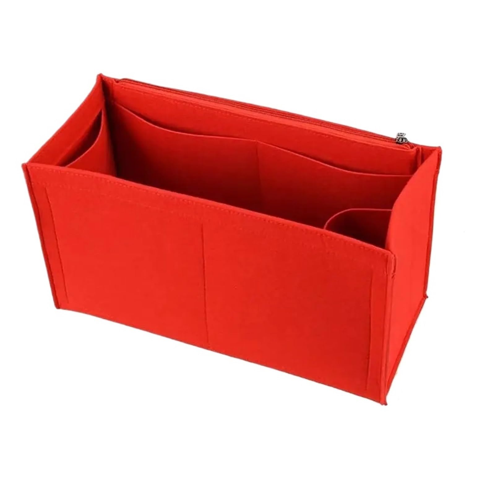3 uds. Forro de inserción fieltro, bolsa organizadora for bolso, mano, interno for almacenamiento bolsas Para Bolso(Red,M)