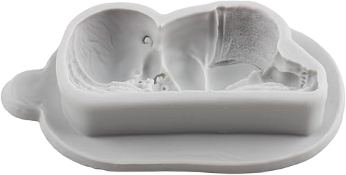 Miniatura 6 de Moldes de silicona para bebé durmiendo fondant, molde de caramelo de chocolate para baby shower, decoración de pasteles, decoración de cupcakes,