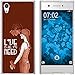Produktbild PhoneNatic Case kompatibel mit Sony Xperia XA1 Ultra Silikon-Hülle in Love Beziehung M3