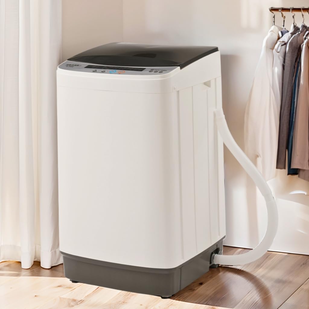 全自動洗濯機 Kondo Amazon | 小型洗濯機 5.2kg 省スペース設計 コンパクト全自動