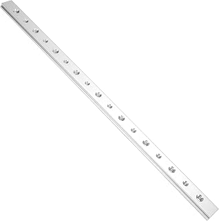 Miter T Track Jig, Robust Wear Resistance Flexible Anodizing Treatment Without Deformation T Slot Miter Track Jig 18in for Carpentry for Modification (Silver)