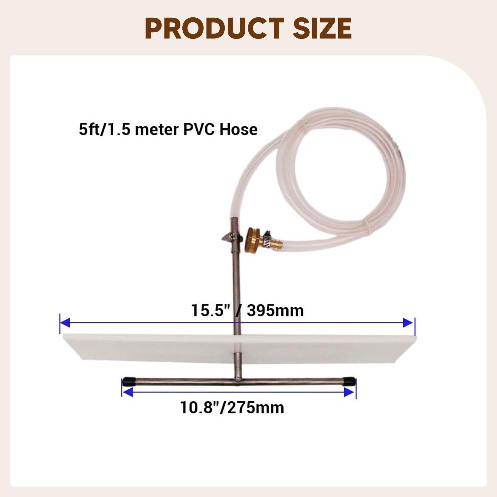 Kit Braccio di Spruzzatura per Testina di Irrigazione, Professionale, Facile Da Usare, Accessorio di Ricambio per La Preparazione Della Birra Compatto